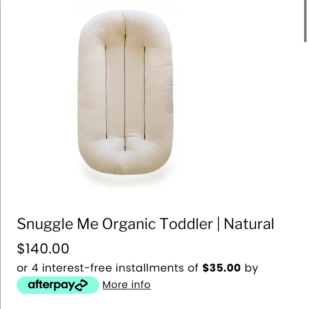 Toddler lounger NWOT